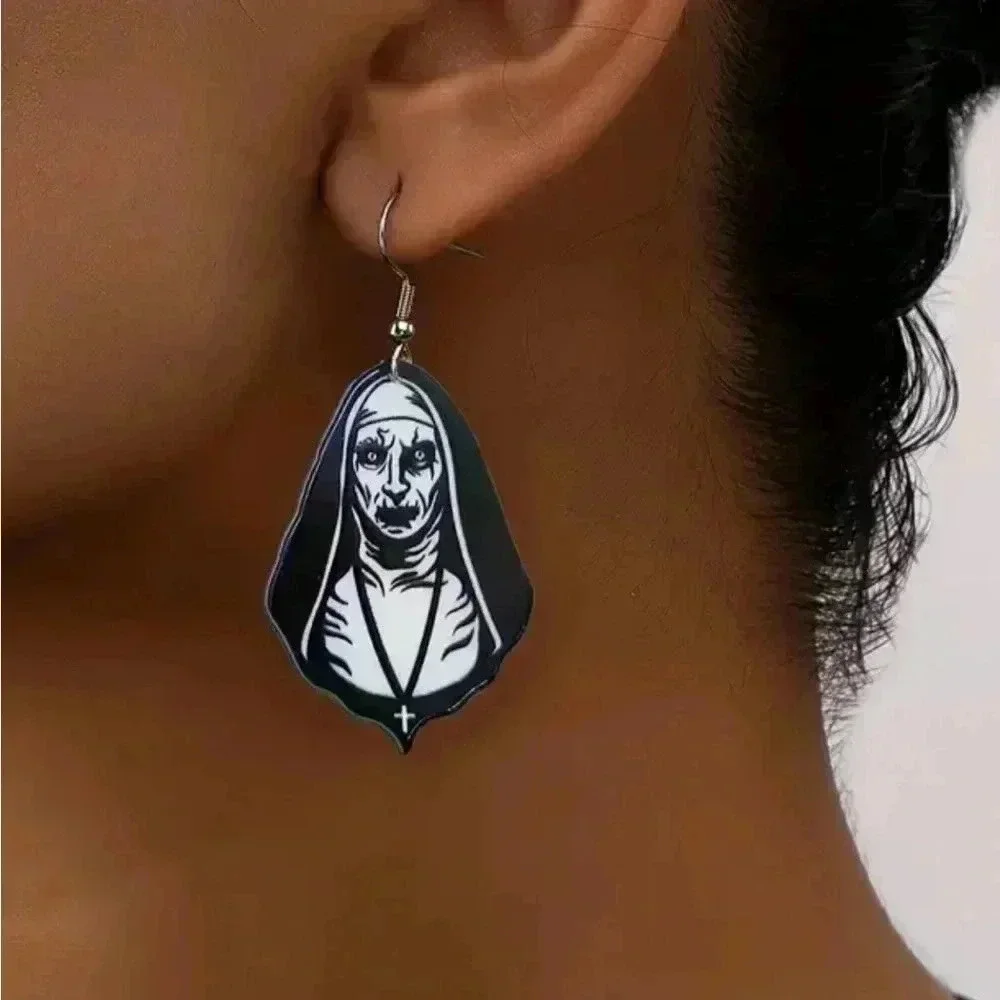 The nun earrings
